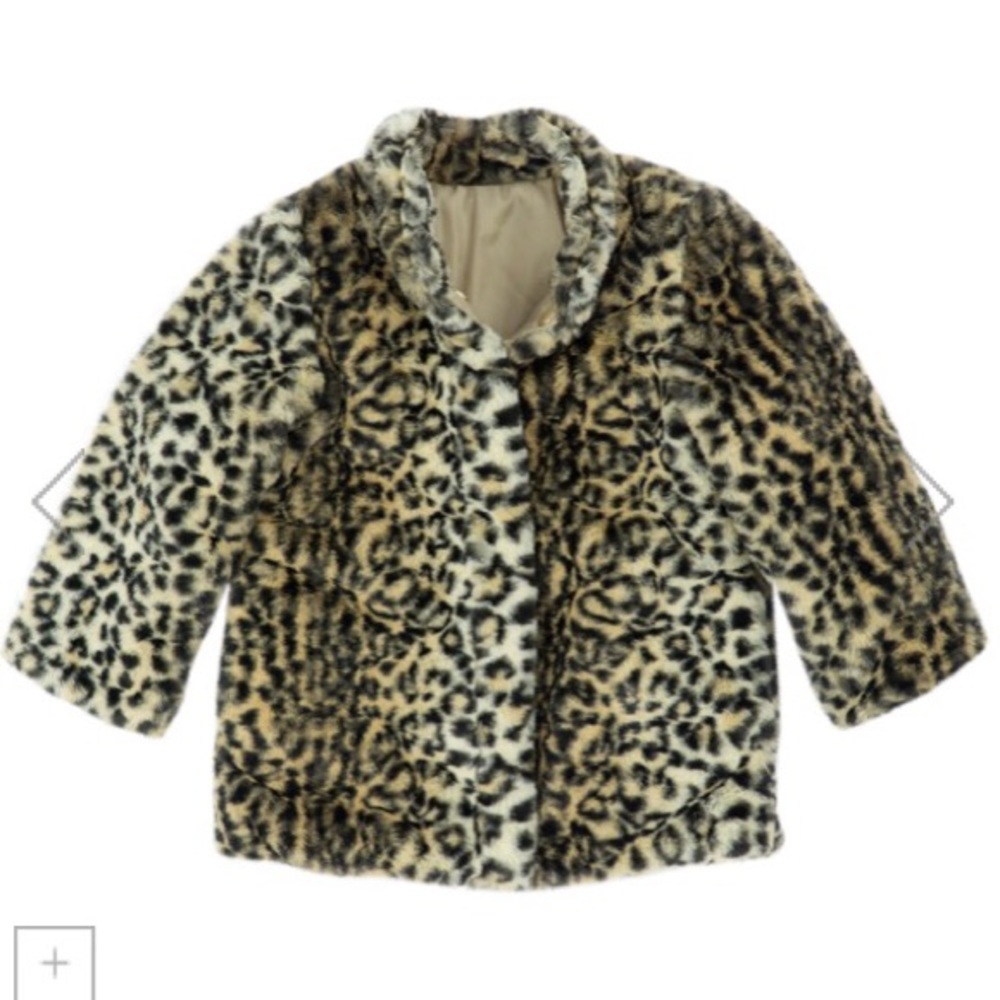Carter’s faux fur cheetah print jacket
